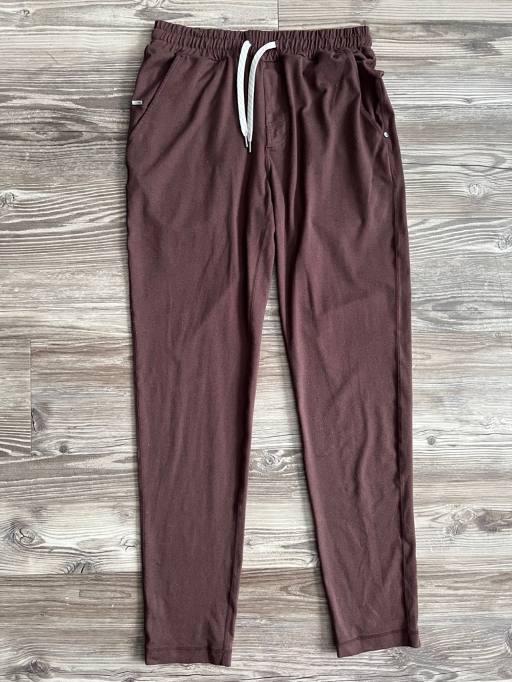 Vuori Men's Ponto Performance Pants Brown Size Small